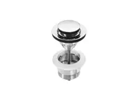 Ventil lavoar Roca A505400900, universal, push to open, Crom