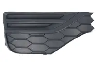 Grila ventilatie bara fata dreapta potrivit VW AMAROK 2H 2016-2022 - (cu dungă neagra, plastic, negru)