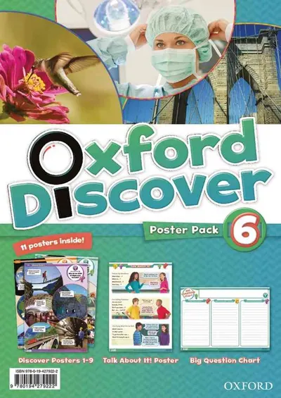 Oxford Discover 6 Poster Pack- REDUCERE 40%