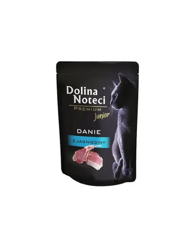 DOLINA NOTECI Premium Junior Hrană umedă pentru pui de pisică cu miel 85 g