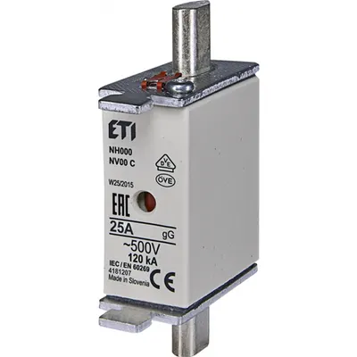 Nh Nh000 Gg 25a/500v