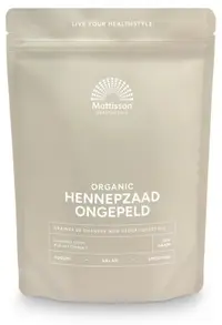Organic Hemp Seed Unhulled, 400 g, Mattisson Healthstyle