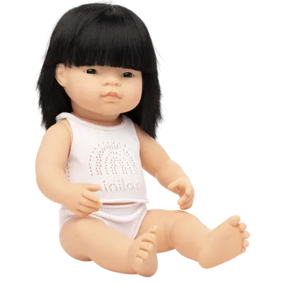 Papusa Asiatic Fata 38 cm - Miniland