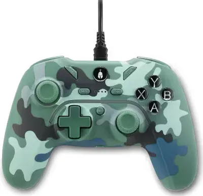 Controler Spartan Gear - Pelekys, verde (PC, PS3)