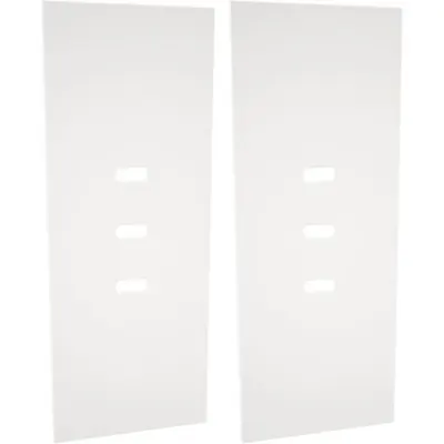 Set 2 usi albe pentru vestiar Rainbow