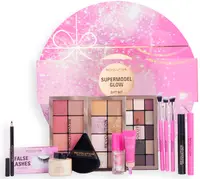 Makeup Revolution Set cadou Super Model Glow, 14 piese