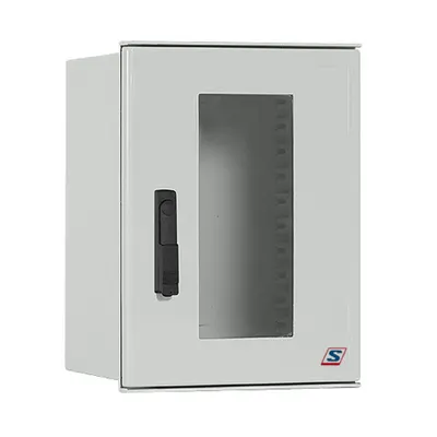 Cutie poliest.+usa trans.+maner+3pct. inchid,400x300x200mm