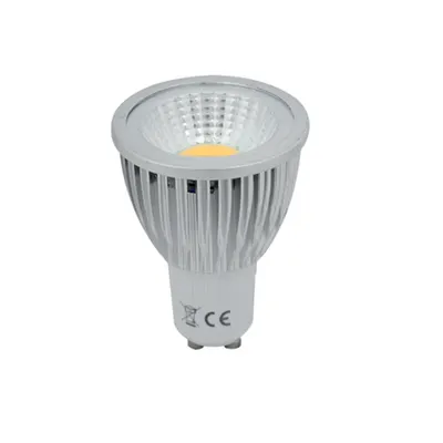 Bec cu Led Ledcob 5w Gu10 230v Alb Cald