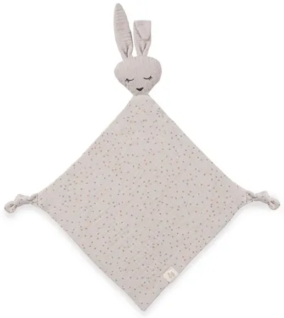 Pătură pentru bebeluși Hauck - Cuddle N Play, iepure bej cu buline