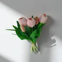 Buchet artificial Morello - Lalele, 5 fire