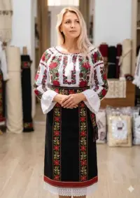 Catrinta si brau traditionala Isadora