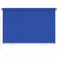vidaXL Jaluzea rulantă de exterior 225 (l) x 140 (î) cm, albastru, HDPE