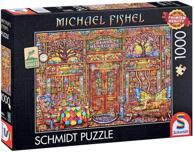 Puzzle Schmidt din 1000 piese - Menajerie de sticlă