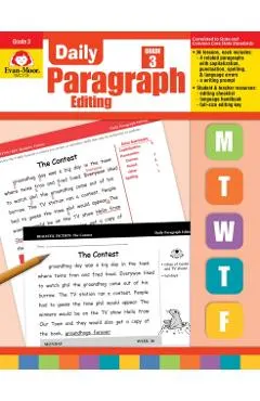 Daily Paragraph Editing Grade 3