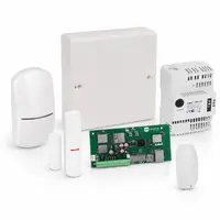 Sistem alarma antiefractie hibrid 4G Satel Be Wave Hybrid 128 Plus, sursa alimentare 12 V, 128 dispozitive, Ethernet, WiFi, 2.4/5 GHz, dual sim, 868 MHz, tamper, detectie miscare, senzor geam/usa, slot card, notificari pe telefon