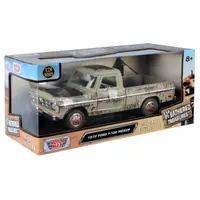 Masinuta metalica, Motormax, Weathered Treasures, 1972 Ford F-100 Pickup, 1:24
