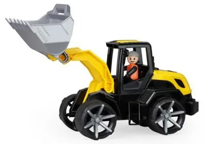 Jucărie pentru copii Lena Truxx² - Buldozer cu figurină, 36 cm