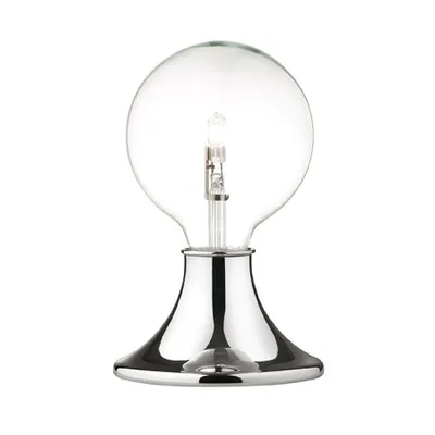 Veioza Touch,1 bec, dulie E27, D:140 mm, H:230 mm, Crom