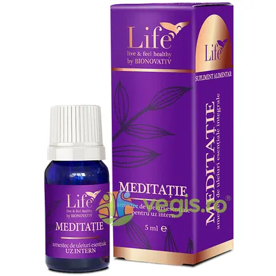 Meditatie - Amestec de Uleiuri Esentiale pentru Uz Intern 5ml