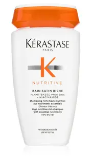 Sampon intens hranitor pentru parul foarte uscat Nutritive Bain Satin Riche, 250ml, Kérastase