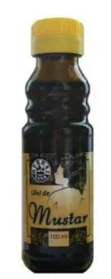Ulei de Mustar Presat La Rece (uz intern) 100ml - HERBAVIT