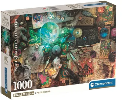 Puzzle Clementoni din 1000 piese Magie