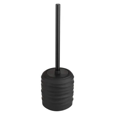 Perie de WC neagră din ceramică Illana – Wenko