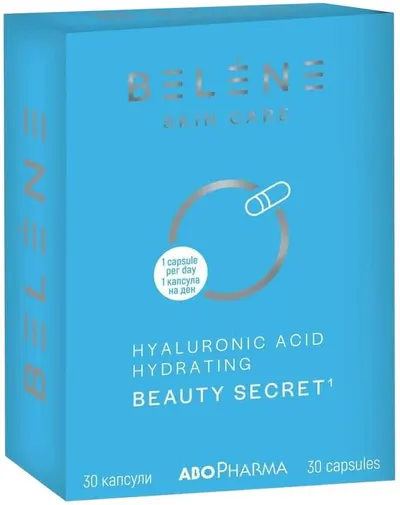 Belene Acid hialuronic, 30 capsule, Abo Pharma