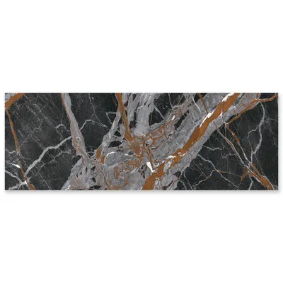 Faianta rectificata Seth Black 30 x 90 lucioasa