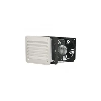 Ventilator cu metal louvre - IP32 - IK10 - 30/160 mᄈ/h - RAL 7032
