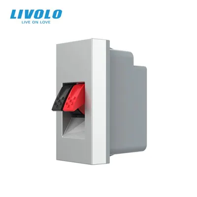 Modul priza cabluri audio, 1M Gri