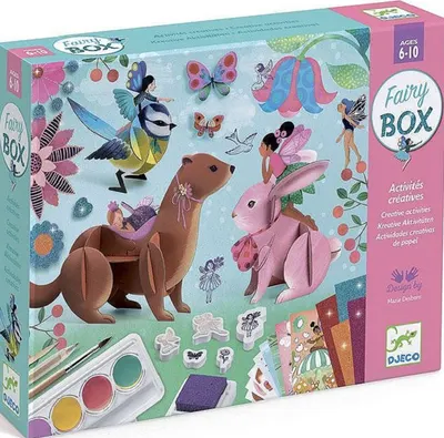 Set de creatie Djeco - Gradina zanelor, 6 in 1