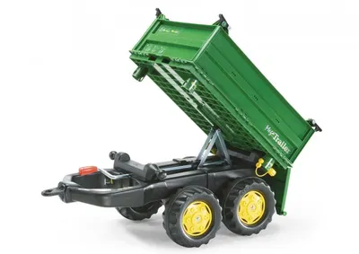 Remorca Mega Trailer Rolly Toys Verde