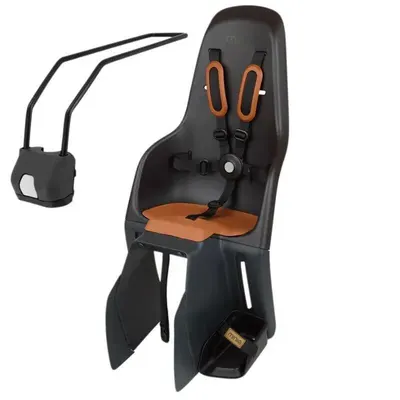 Scaun Copil Cadru Spate Bicicletă MINIA Negru