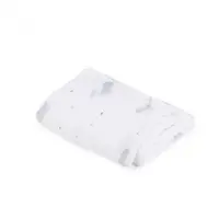 Muselina din bumbac si bambus, scutec sau paturica multifunctionala, Pacific, 120x120 cm