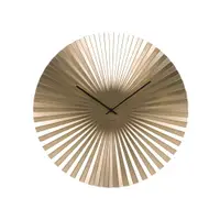 Ceas de perete Karlsson Sensu, Ø 50 cm, auriu