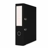 Biblioraft plastifiat OFFICE Products, 7.5 cm, colțuri metalice