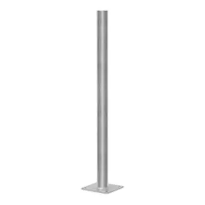Metal Polenmetal Pole Grey Ø80x1250mm Wb