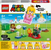 Constructor LEGO Super Mario - Aventuri cu prințesa Peach (71441)