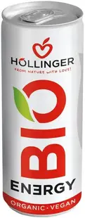 Băutură energizantă organică, 250 ml, Hollinger