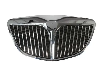 Grila fata potrivit LANCIA MUSA, YPSILON 2003-2012 - negru/crom