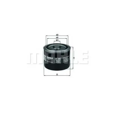Filtru ulei MAHLE ORIGINAL OC 230
