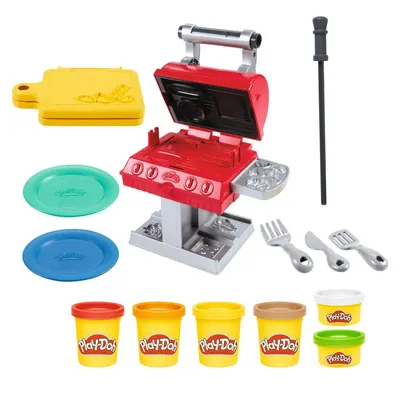 Set plastilina Hasbro Play Doh Grill N Stamp