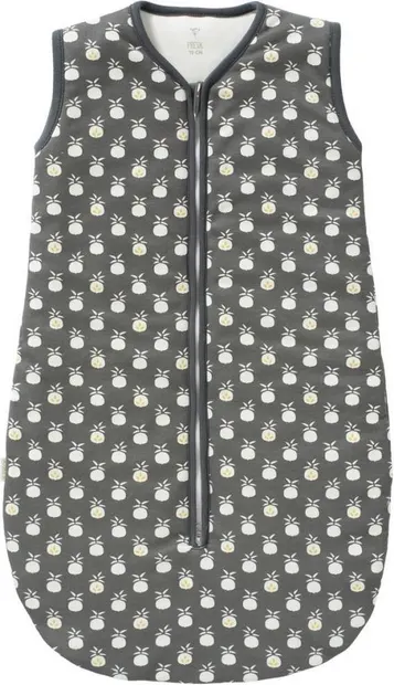 Sac de dormit pentru copii Fresk - Pineapple, 2.8 Tog, antracit, 70 cm
