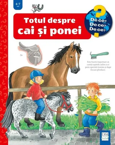 Totul despre cai și ponei - Hardcover - Andrea Erne