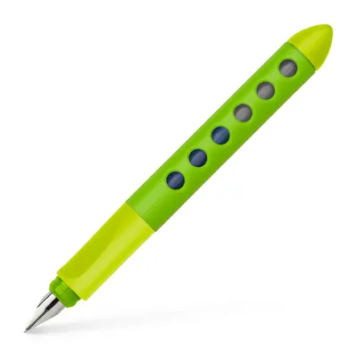 Stilou scolar Scribolino vernil dreptaci Faber Castell