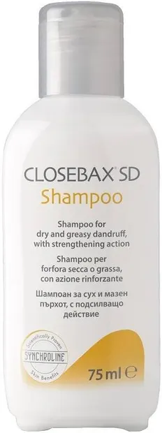 Synchroline Closebax SD Șampon anti-mătreață, 75 ml