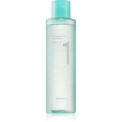 Numbuzin No. 1 Pure-Full Calming Herb Toner tonic facial cu efect calmant pentru pielea problematica 300 ml
