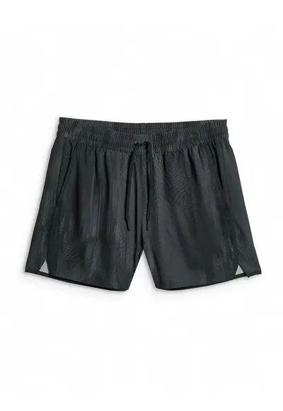 Pantaloni Scurti de Plaja Barbati 26ubdsm166-20 - Negru