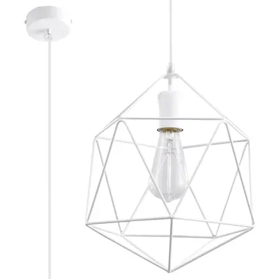 Lampa suspendata GASPARE alb